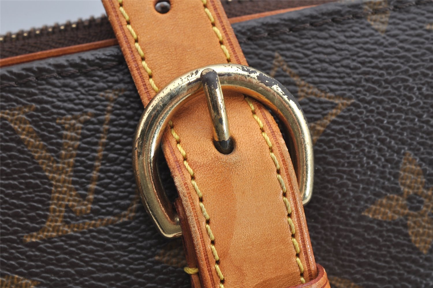 Authentic Louis Vuitton Monogram Popincourt Haut Shoulder Bag M40007 LV 7858I