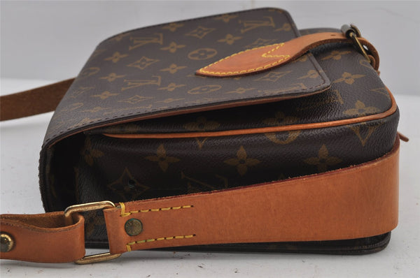 Authentic Louis Vuitton Monogram Cartouchiere MM M51253 Shoulder Cross Bag 7858J