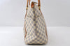 Authentic Louis Vuitton Damier Azur Totally MM Tote Bag N51262 LV 7859I