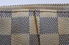Authentic Louis Vuitton Damier Azur Totally MM Tote Bag N51262 LV 7859I