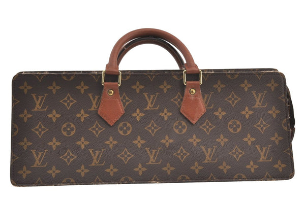 Authentic Louis Vuitton Monogram Sac Triangle SP Order Hand Bag Purse LV 7859J