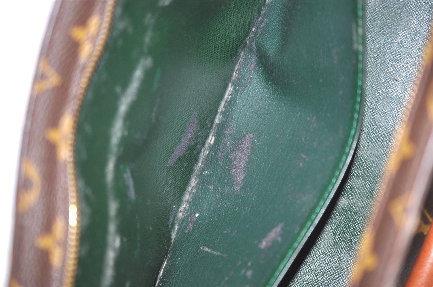 Authentic Louis Vuitton Monogram Sac Triangle SP Order Hand Bag Purse LV 7859J