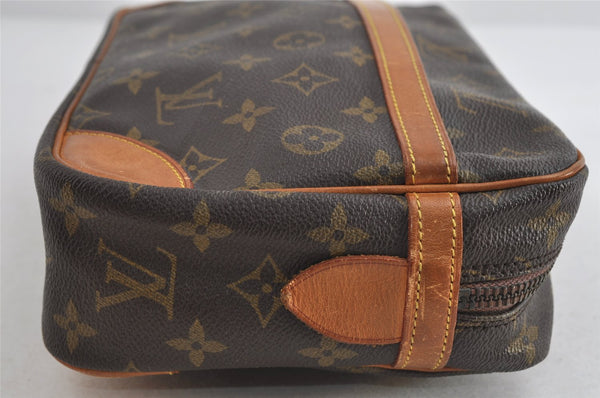 Authentic Louis Vuitton Monogram Compiegne 28 Clutch Hand Bag M51845 LV 7860I