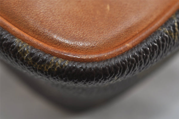 Authentic Louis Vuitton Monogram Compiegne 28 Clutch Hand Bag M51845 LV 7860I