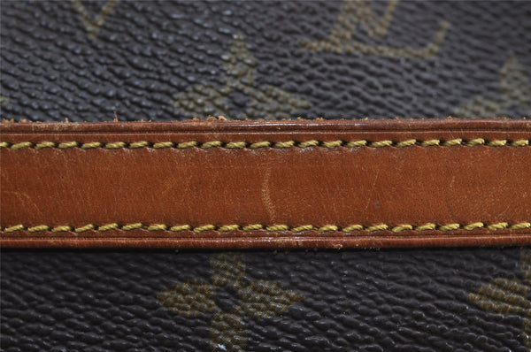 Authentic Louis Vuitton Monogram Compiegne 28 Clutch Hand Bag M51845 LV 7860I