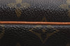 Authentic Louis Vuitton Monogram Compiegne 28 Clutch Hand Bag M51845 LV 7860I