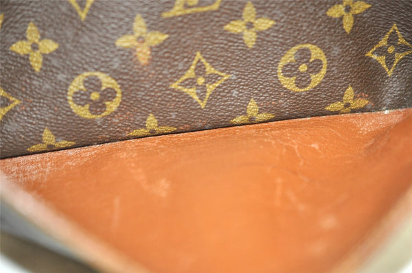 Authentic Louis Vuitton Monogram Compiegne 28 Clutch Hand Bag M51845 LV 7860I