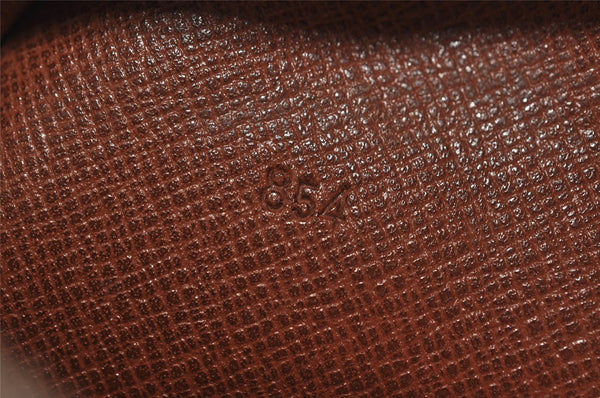 Authentic Louis Vuitton Monogram Compiegne 28 Clutch Hand Bag M51845 LV 7860I