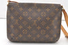 Authentic Louis Vuitton Monogram Musette Tango Shoulder Bag M51257 LV 7861J
