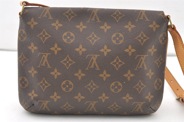 Authentic Louis Vuitton Monogram Musette Tango Shoulder Bag M51257 LV 7861J