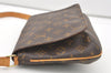 Authentic Louis Vuitton Monogram Musette Tango Shoulder Bag M51257 LV 7861J