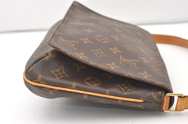 Authentic Louis Vuitton Monogram Musette Tango Shoulder Bag M51257 LV 7861J