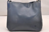 Authentic Louis Vuitton Epi Mandara MM Shoulder Cross Bag Blue M5889G LV 7863I