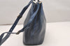 Authentic Louis Vuitton Epi Mandara MM Shoulder Cross Bag Blue M5889G LV 7863I