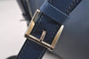 Authentic Louis Vuitton Epi Mandara MM Shoulder Cross Bag Blue M5889G LV 7863I