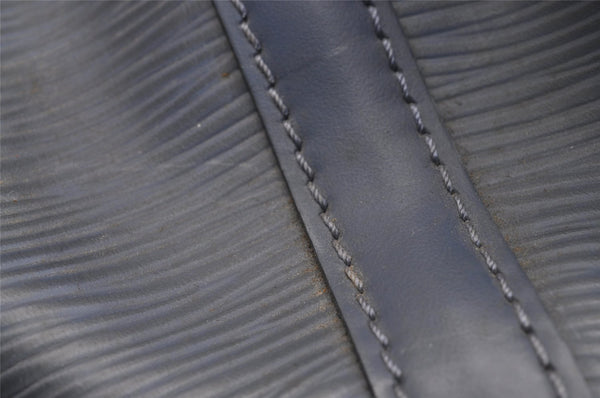 Authentic Louis Vuitton Epi Mandara MM Shoulder Cross Bag Blue M5889G LV 7863I