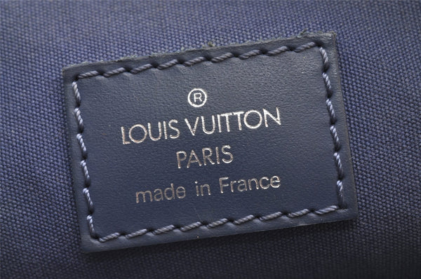 Authentic Louis Vuitton Epi Mandara MM Shoulder Cross Bag Blue M5889G LV 7863I