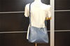 Authentic Louis Vuitton Epi Mandara MM Shoulder Cross Bag Blue M5889G LV 7863I