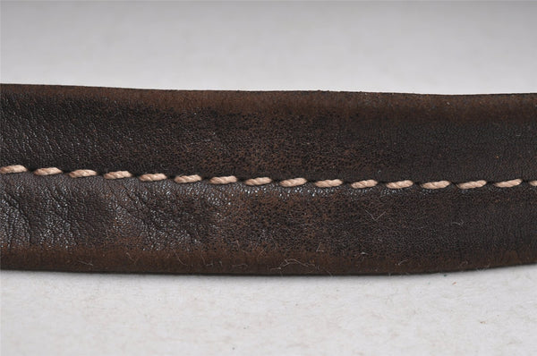 Authentic GUCCI GG Crystal Shoulder Tote Bag PVC Leather 223965 Brown 7864I