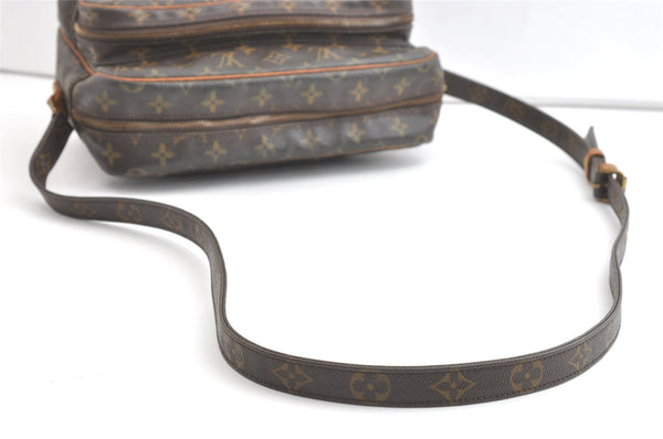 Authentic Louis Vuitton Monogram Nile Shoulder Cross Body Bag M45244 LV 7865J