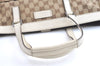 Authentic GUCCI Vintage Shoulder Tote Bag GG Canvas Leather 153213 Brown 7866J