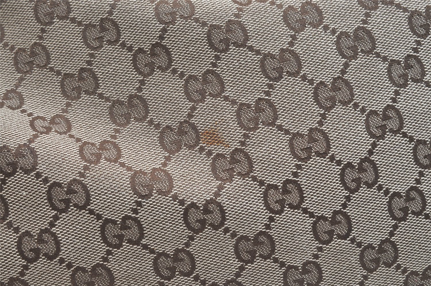 Authentic GUCCI Vintage Shoulder Tote Bag GG Canvas Leather 153213 Brown 7866J