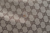 Authentic GUCCI Vintage Shoulder Tote Bag GG Canvas Leather 153213 Brown 7866J
