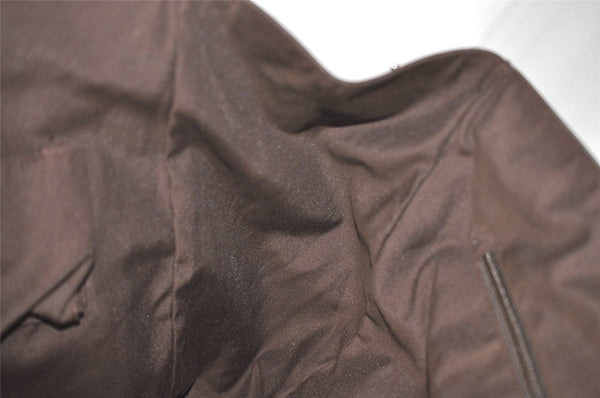 Authentic GUCCI Vintage Shoulder Tote Bag GG Canvas Leather 153213 Brown 7866J