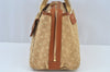 Auth Louis Vuitton Monogram Mini Sac Marie Kate Hand Bag Beige M92505 LV 7867F