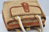 Auth Louis Vuitton Monogram Mini Sac Marie Kate Hand Bag Beige M92505 LV 7867F