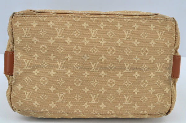 Auth Louis Vuitton Monogram Mini Sac Marie Kate Hand Bag Beige M92505 LV 7867F