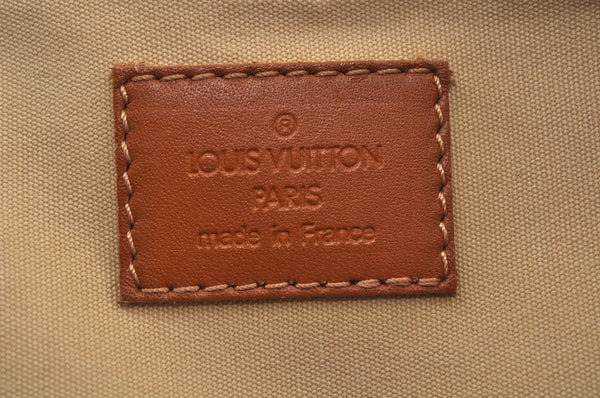Auth Louis Vuitton Monogram Mini Sac Marie Kate Hand Bag Beige M92505 LV 7867F