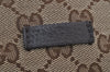 Authentic GUCCI Shoulder Cross Body Bag GG Canvas Leather 114273 Brown 7867J