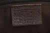 Authentic GUCCI Shoulder Cross Body Bag GG Canvas Leather 114273 Brown 7867J