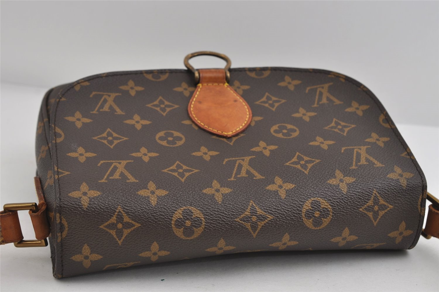 Authentic Louis Vuitton Monogram Saint Cloud GM M51242 Shoulder Cross Bag 7871I