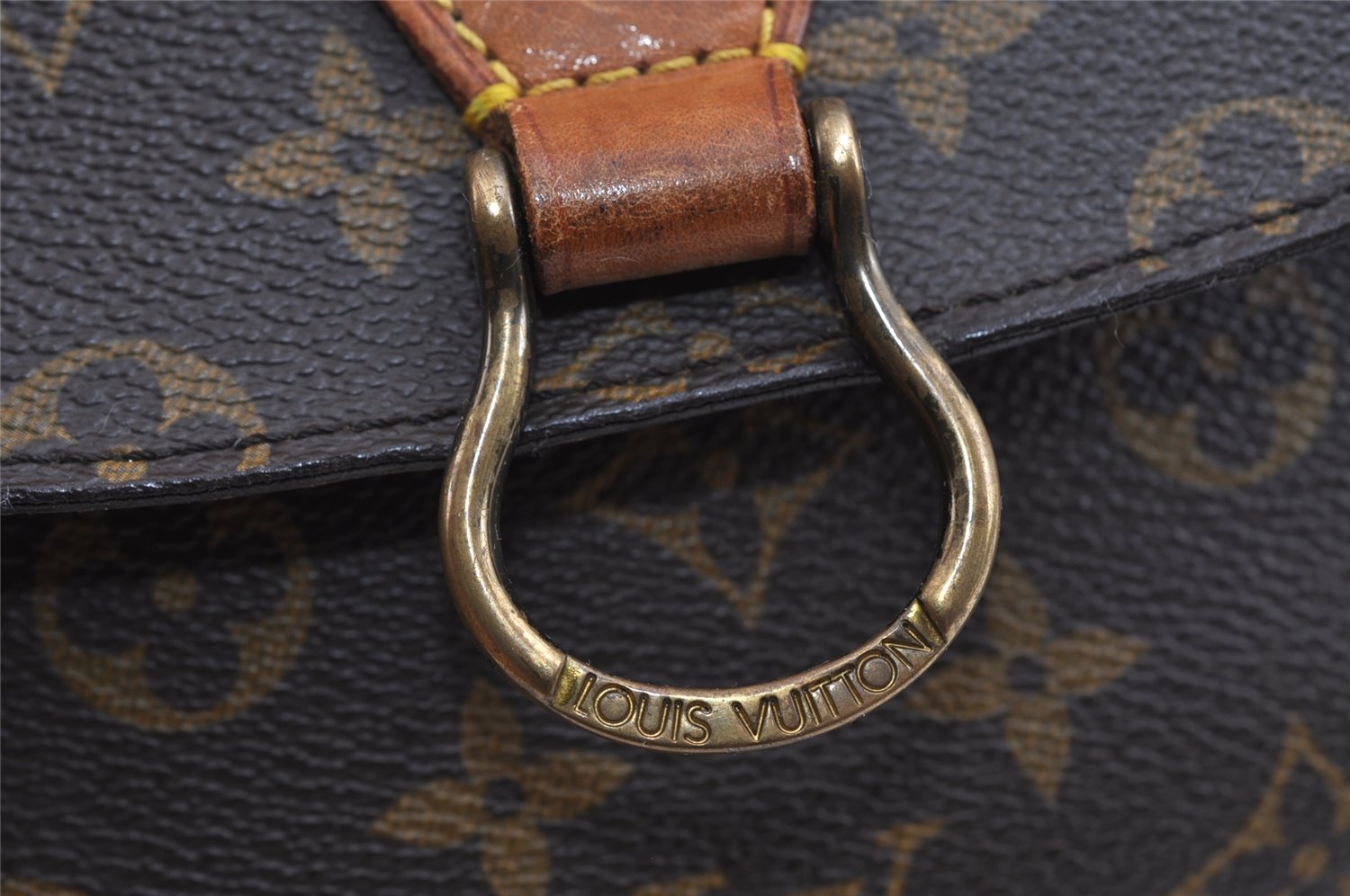 Authentic Louis Vuitton Monogram Saint Cloud GM M51242 Shoulder Cross Bag 7871I