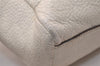 Authentic PRADA Leather Nappa 2Way Shoulder Hand Bag Purse BN1602 White 7873J