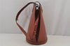 Authentic Louis Vuitton Epi Cluny Shoulder Bag Purse Brown M52253 LV 7877J