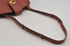 Authentic Louis Vuitton Epi Cluny Shoulder Bag Purse Brown M52253 LV 7877J