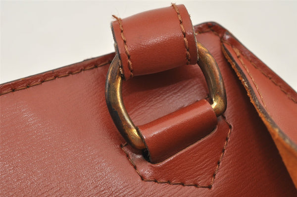 Authentic Louis Vuitton Epi Cluny Shoulder Bag Purse Brown M52253 LV 7877J