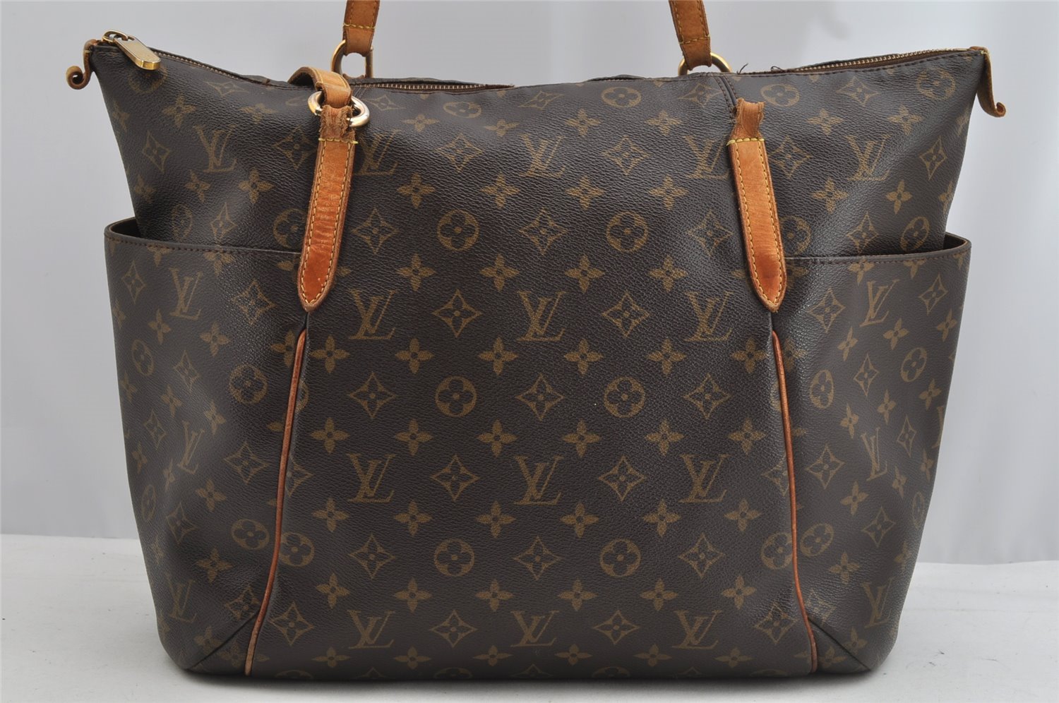 Authentic Louis Vuitton Monogram Totally GM Shoulder Tote Bag M56690 Junk 7879I