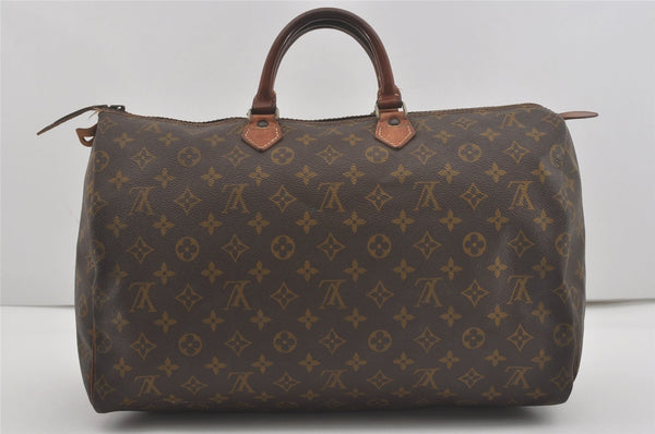 Authentic Louis Vuitton Monogram Speedy 40 Hand Boston Bag Old Model LV 7880I