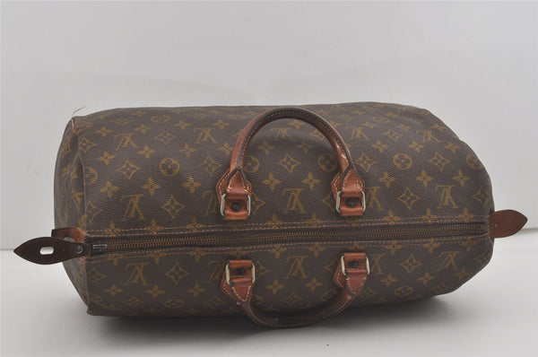 Authentic Louis Vuitton Monogram Speedy 40 Hand Boston Bag Old Model LV 7880I