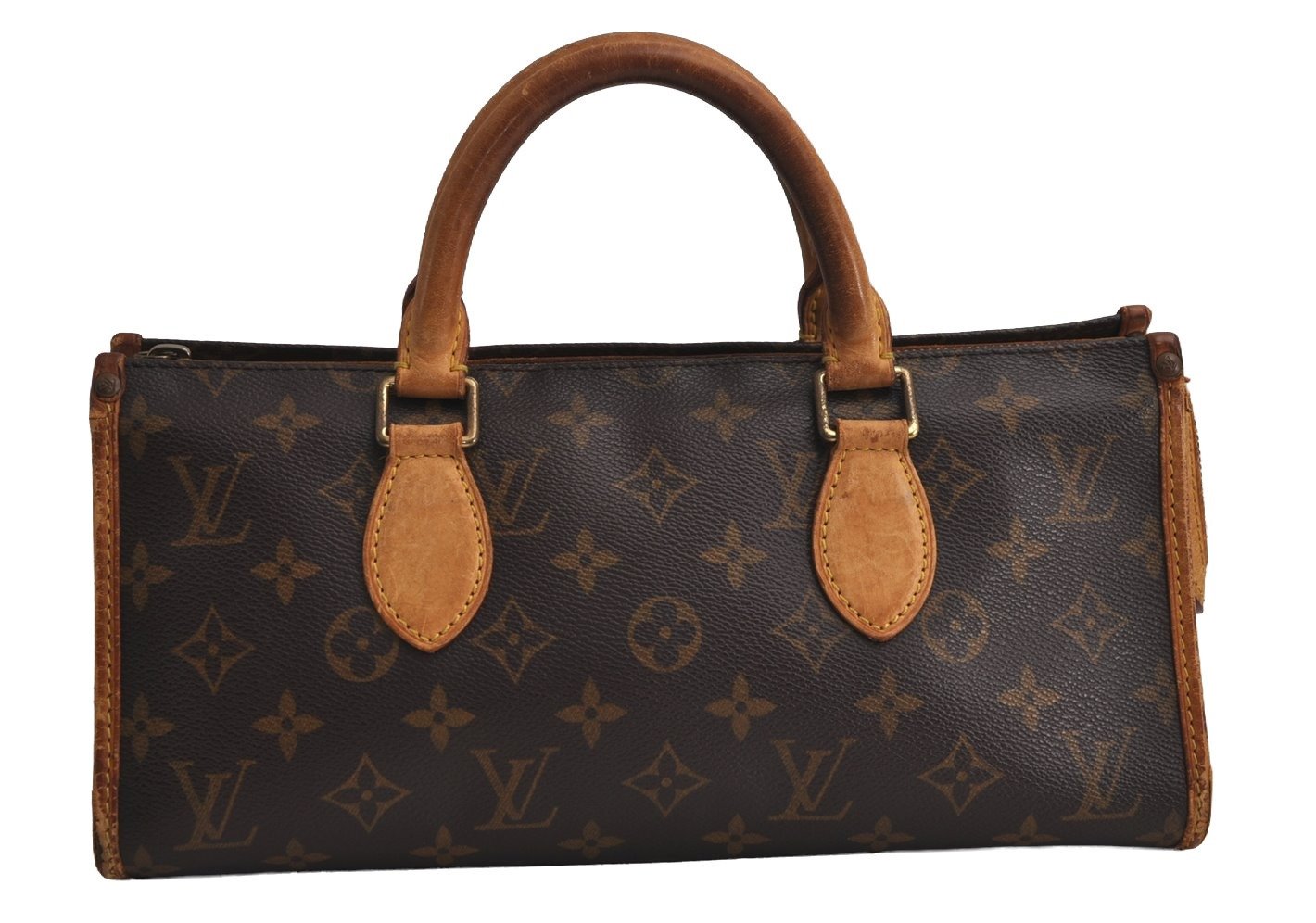Authentic Louis Vuitton Monogram Popincourt Hand Bag M40009 LV 7880J