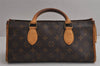 Authentic Louis Vuitton Monogram Popincourt Hand Bag M40009 LV 7880J