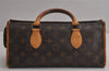 Authentic Louis Vuitton Monogram Popincourt Hand Bag M40009 LV 7880J