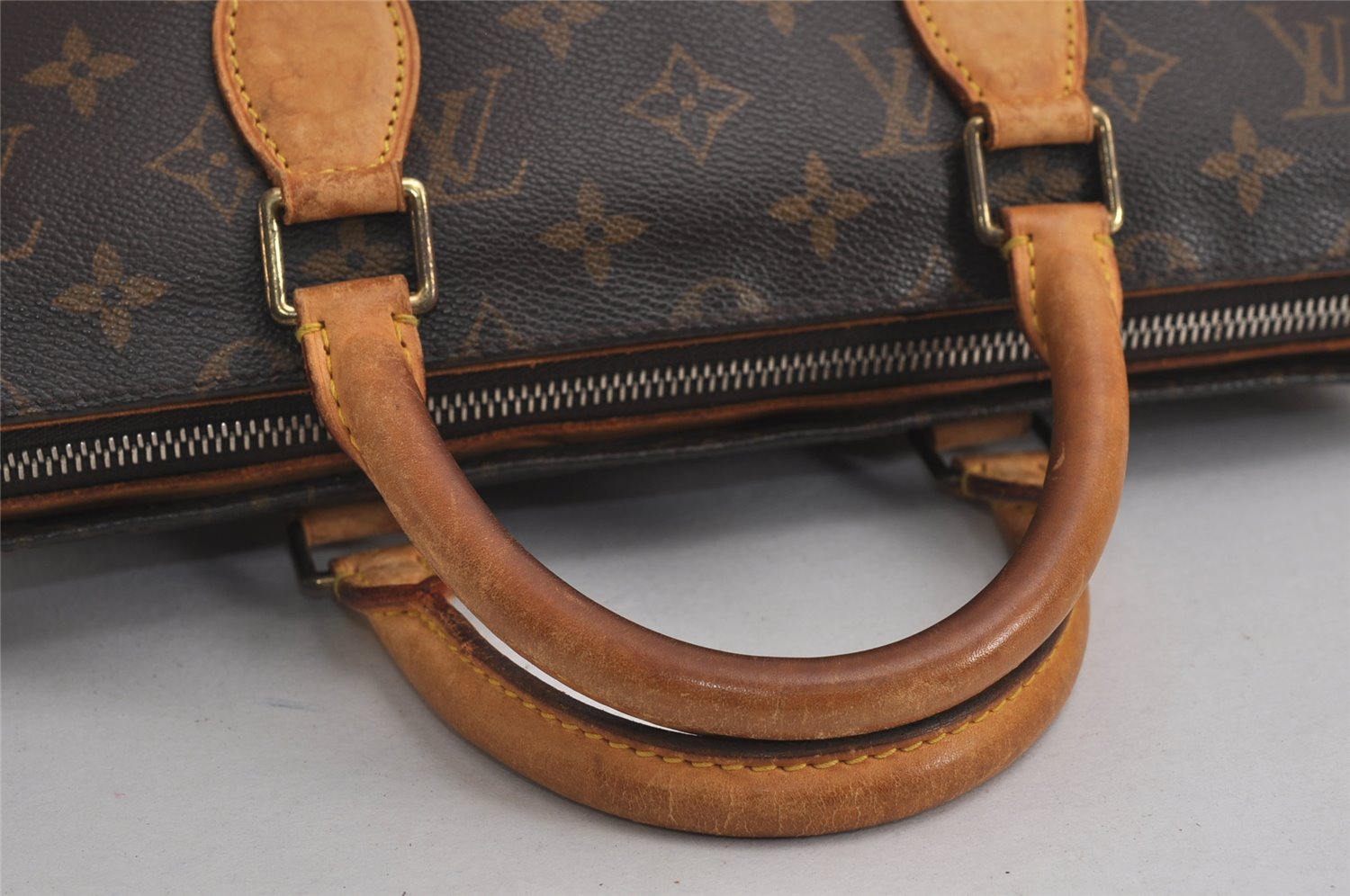 Authentic Louis Vuitton Monogram Popincourt Hand Bag M40009 LV 7880J