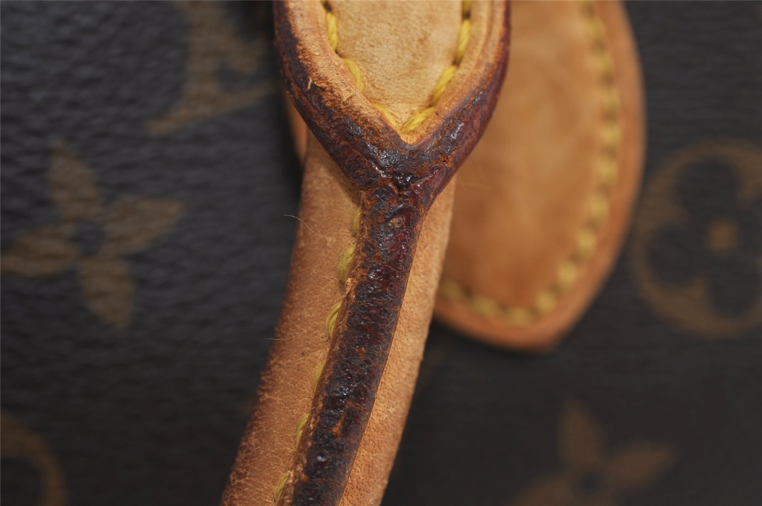 Authentic Louis Vuitton Monogram Popincourt Hand Bag M40009 LV 7880J