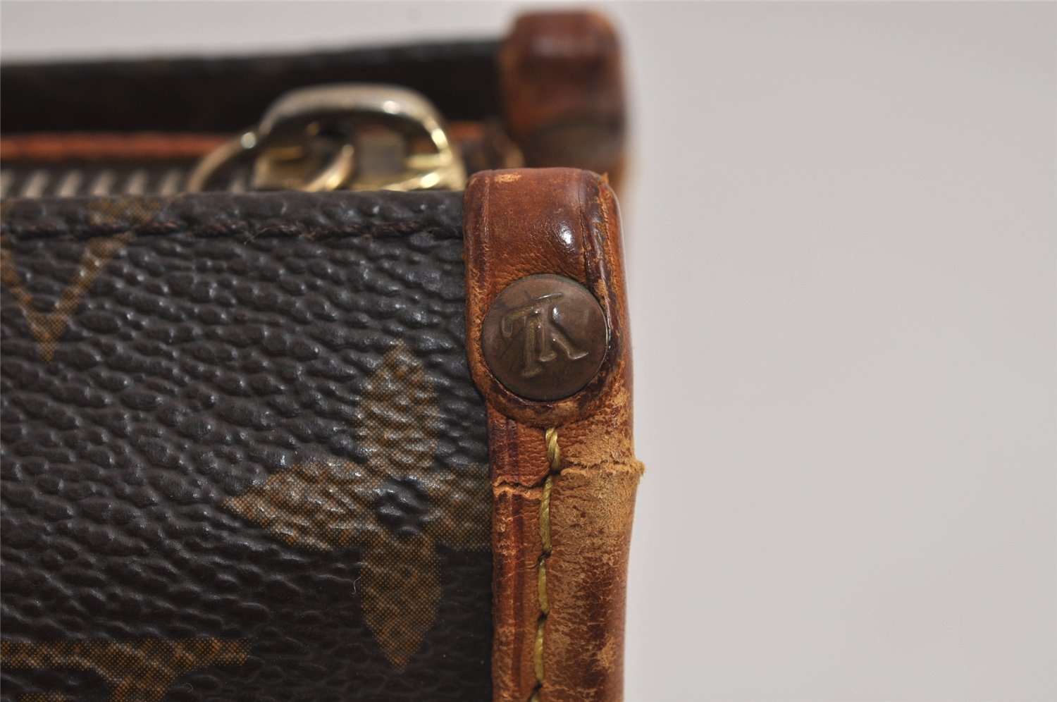 Authentic Louis Vuitton Monogram Popincourt Hand Bag M40009 LV 7880J