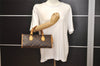 Authentic Louis Vuitton Monogram Popincourt Hand Bag M40009 LV 7880J